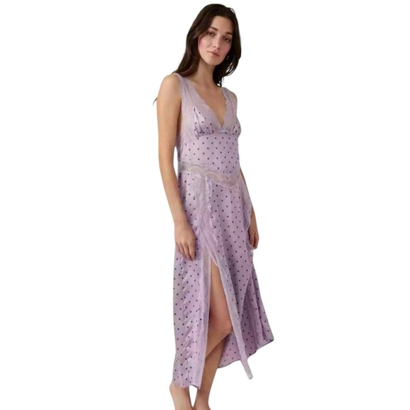 NWT FREE PEOPLE INTIMATELY MEDIUM SO SWEET SLIP DRESS - Picture 2 of 2